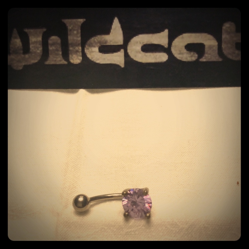 Wildcat Crystal Set Belly Piercing